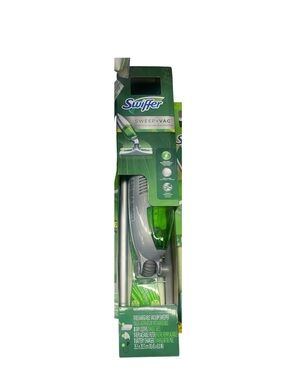 Swiffer Sweep + Vac Cordless Sweeper in Green and Silver